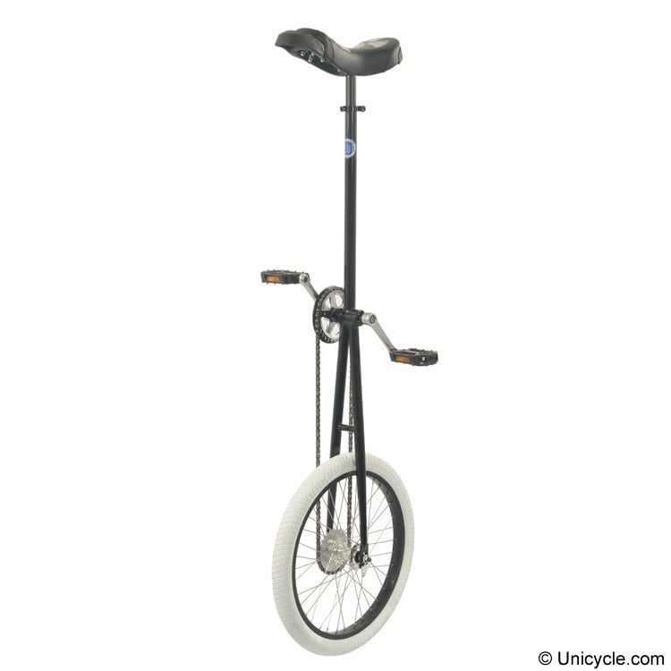 Club 5' Deluxe Giraffe Unicycle with White Tire