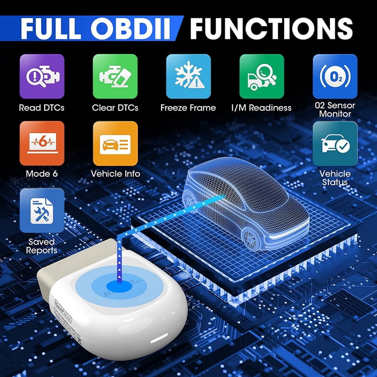 Scanner Auto Professionnel Autel AP200 MK808 - Compatible OBD2, Full Brand 2020, Neuf