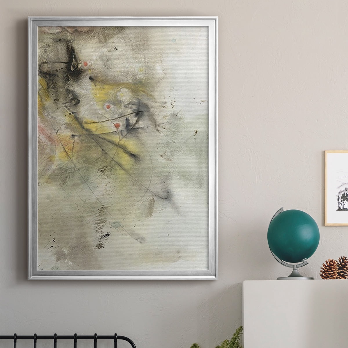 Soft Inspiration II Premium Framed Print, in Gold, Black, or Silver - Ready to Hang