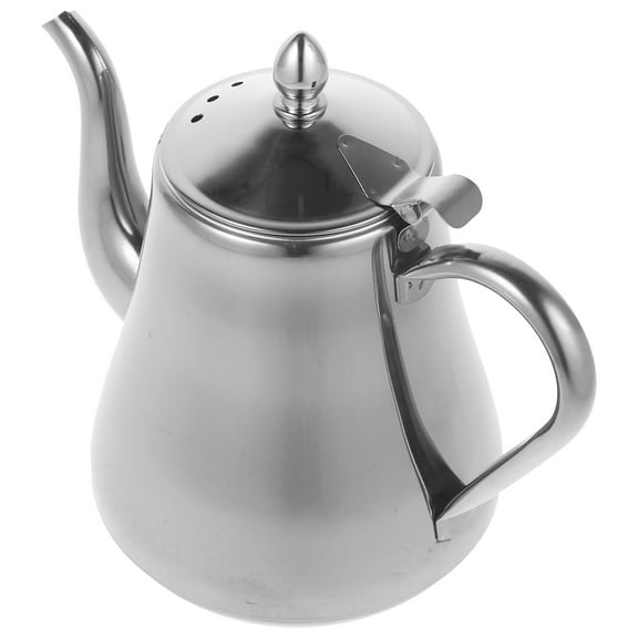 Heated Stainless Steel Teapot Make Tea 21.00X19.00X13.20CM Silver