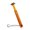 Golden, variant on Lipstore Golf Club Groove Sharpening Portable Aluminum Alloy for Wedges Sand Lob Irons Blue