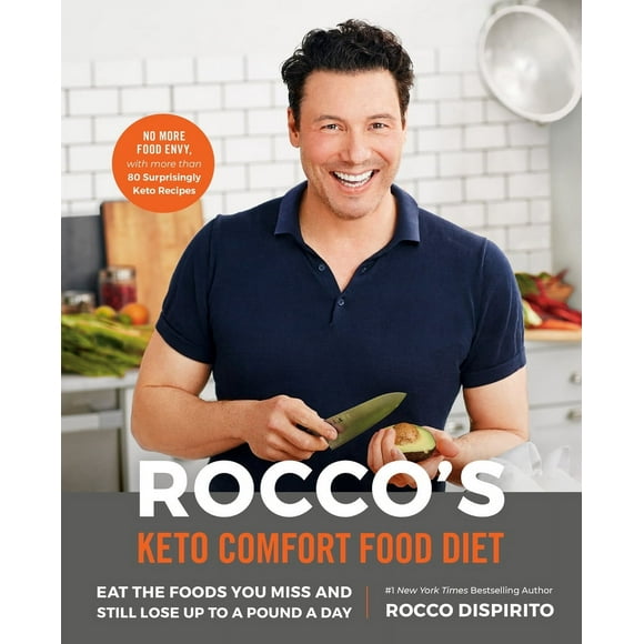 Pre-Owned Rocco's Keto Comfort Food Diet: Eat the Foods You Miss and Still Lose Up to a Pound a Day (Hardcover) 1984825216 9781984825216