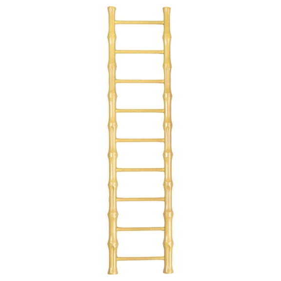 UYUH Vintage Wooden Step Ladder Ornament Retro Home Decor Collectible with Handcrafted Details Unique Housewarming Gift & Shelf Display Sculpture