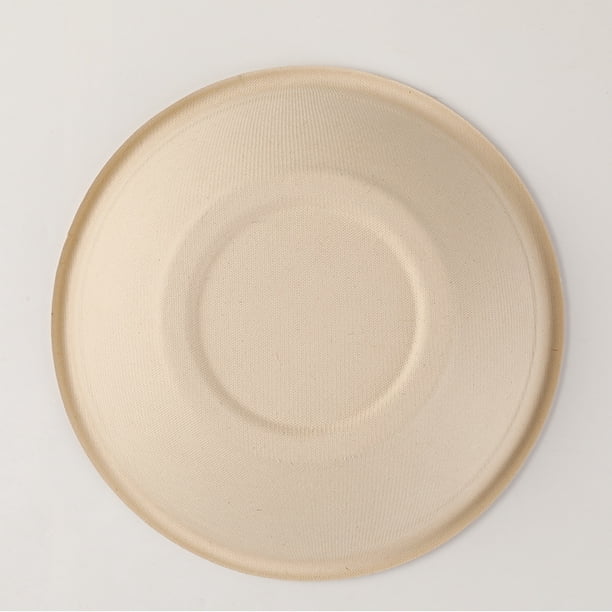 Vajilla desechable degradable de color para cenas al aire libre, campamentos, barbacoas, picnics, platos de papel, platos para tartas, platos de papel