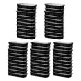 thumbnail image 2 of 25 Pack 17 Oz Small Meal Prep Containers, With 3 Compartments Snack Containers With Lid, Plastic Box Travel Lunch StackableforPicnic, Reusable Black Plastic Food Containers, 2 of 9