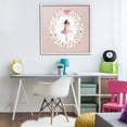 thumbnail image 3 of Stupell Industries Cottage Ballet Dancing Princess White Framed Giclee Art, 24 x 24, by Christine Simpson Art, 3 of 8