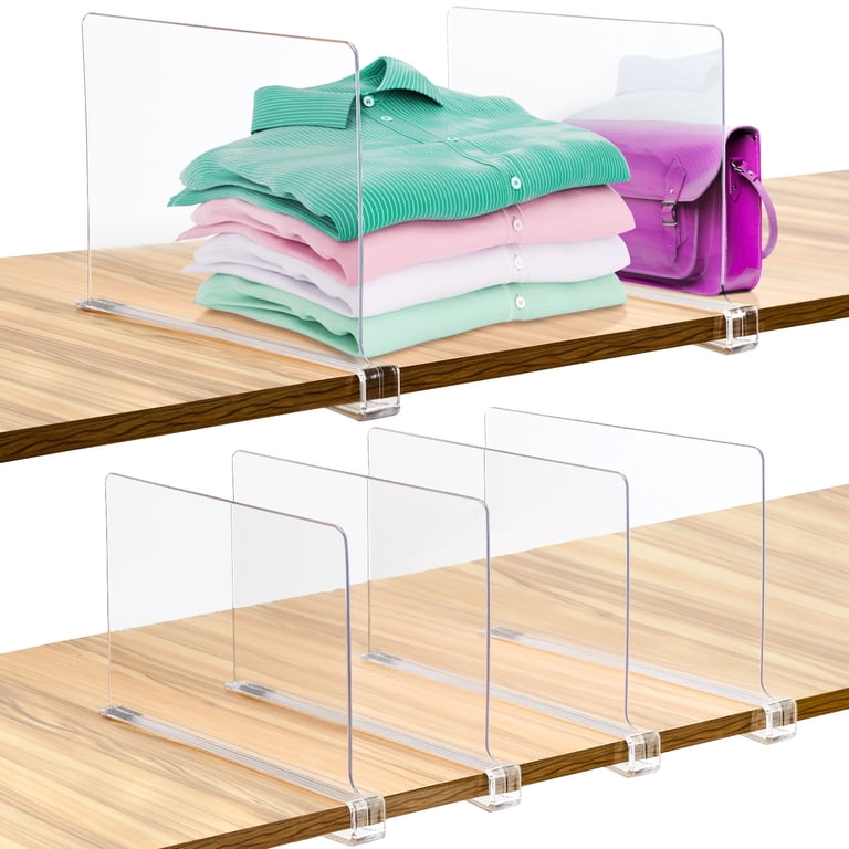 Fabulas Clear Acrylic Shelf Dividers, 6-Pack photo 7