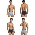 thumbnail image 5 of Men's Boxer Briefs 5 Pack No Ride-up Breathable Comfortable Sport Underwear, 5 of 5