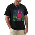 thumbnail image 1 of Camiseta de marca para hombre y niña camisa de fanart rojo cuello redondo lisa a la moda, 1 of 7