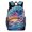 HuWng-1, variant on American Flag Ocean Wave Sunrise Petals Backpack Travel Laptop Casual College Daypack Back to Bag