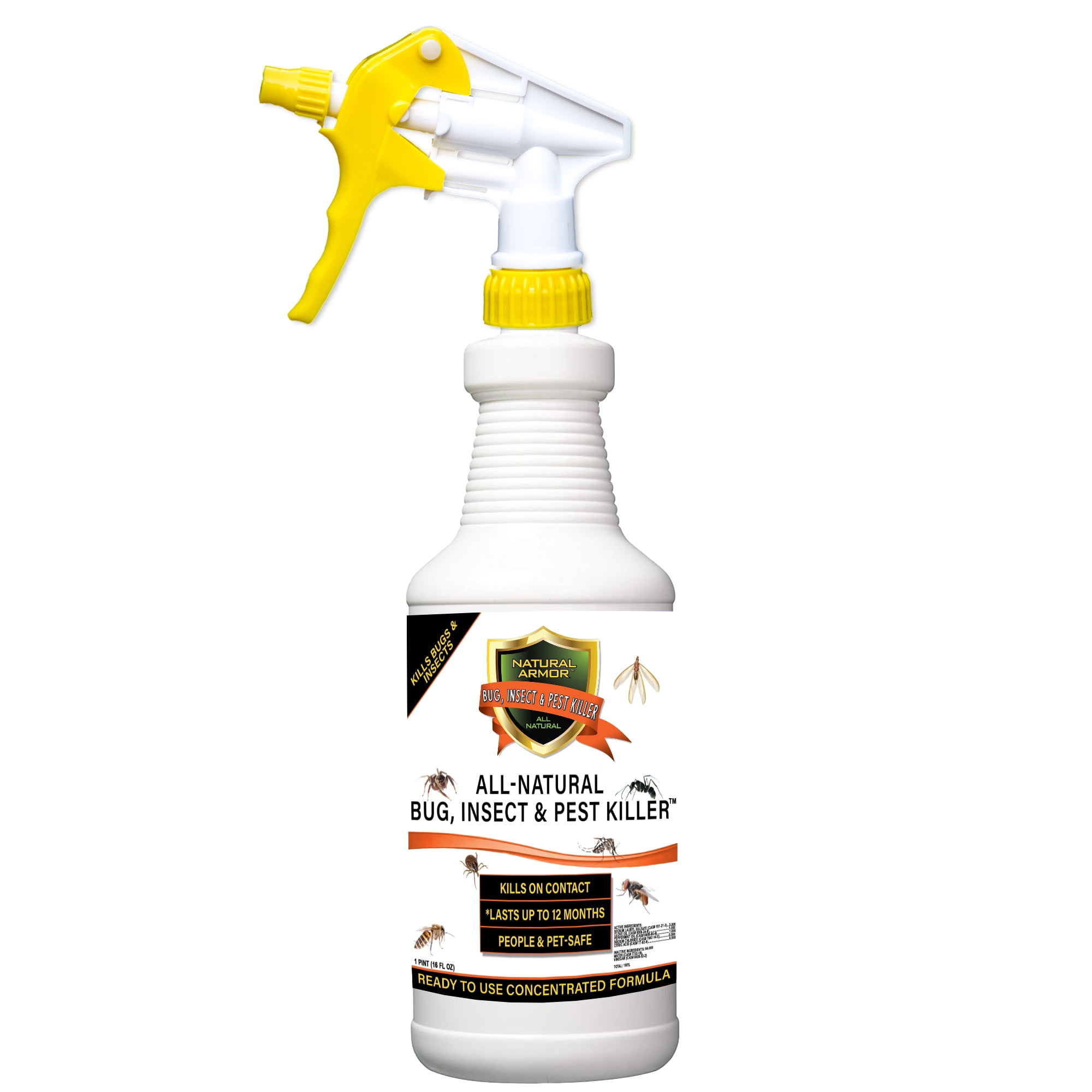  Dr. Killigan's Six Feet Under Non Toxic Insect Killer Spray, Indoor Natural Pest Control, Flea, Tick, Pantry & Clothing Moths, Ant, &  Cockroach