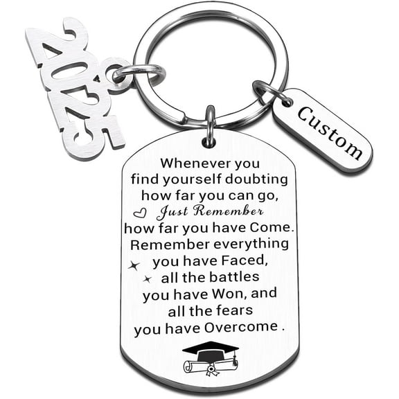 Personalized Graduation Gifts for Him, Her, Inspirational Graduation Gifts for Daughters, Sons, Class of 2025 College Prep High School Kindergarten Gifts