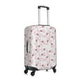 thumbnail image 3 of Daiia Cute Bow Tie Luggage Cover, Thickened Washable Travel Luggage Covers, Elastic Unique Baggage Covers for 18-20 inch Luggage-Small, 3 of 9
