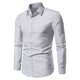 thumbnail image 2 of Camisa de Manga Larga Con Solapa de Botones Sueltos Sin Planchar Estampada Para Hombre Odeerbi  ODB-6, 2 of 9