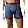 thumbnail image 5 of Men's FreshIQ Comfort Flex Waistband Striped Boxer Brief 5-Pack, 5 of 6
