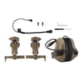 thumbnail image 2 of jinwen Casque Protection Auditive Confortable pour Radio Tir Chasse Marron, 2 of 9