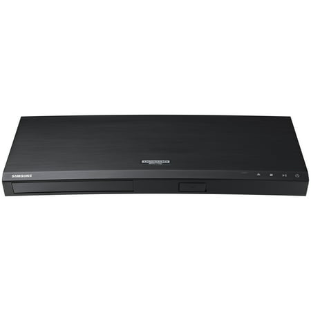 SAMSUNG 4K Ultra-HD Blu-ray & DVD Player with HDR and WiFi Streaming - (Best Blu Ray Player With Wifi And Netflix)