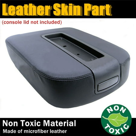 Suburban Bench Console - Leather Console Lid Armrest Cover Skin Tahoe Suburban Yukon Sierra