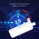 thumbnail image 5 of Rtl 8156B Chipset Usb 3.0 Adaptador Ethernet Tarjeta De Red 2500Mbps 2.5G Adaptador Para Win7 / Win8 / Win10 Laptop Ethernet Usb Guardurnaity EL013000-00, 5 of 6