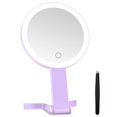 thumbnail image 1 of Espejo de maquillaje MIYADIVA con aumento de 30 aumentos con violeta claro, 1 of 8