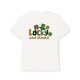 thumbnail image 3 of Camisetas para mujer Verano manga corta Tops para DeportesWomen's "Lucky and Blessed" Graphic T-Shirt - Casual Crew Neck, Short Sleeve, St. Patrick's Day ThemCamisetas de verano para mujer, manga co, 3 of 6