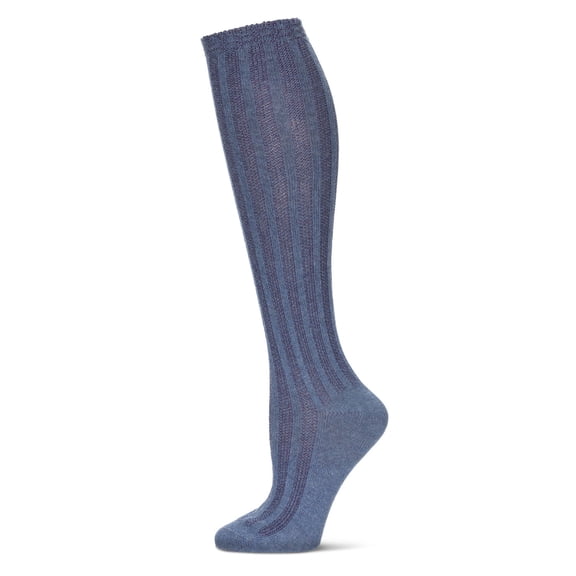 MeMoi Women's Track Flow Striped Knee-High Socks - Mens - Male
