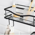 thumbnail image 7 of 20 Pcs J Shaped Hook, Black Snap-On Hooks,NOGIS Stainless Steel Clip-on Hook, Hanging Sink Grid Hook, Heavy Duty Wire Rack Hook for Kitchen, Bedroom, Office (Black), 7 of 7