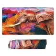 thumbnail image 2 of Kdxio Oil Paintings of Elephants Print Large Gaming Mouse Pad,Non-Slip Base,Water Resist Keyboard Pad for Gamer,Office & Home,29.5 x 15.8 in, 2 of 9