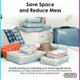 thumbnail image 3 of mumi Packing Cubes 5 Set Luggage Organizer Travel Cubes (Orange), 3 of 8