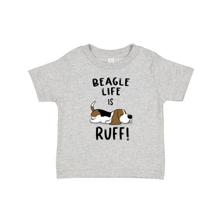 

Inktastic Beagle Life is Ruff! Gift Baby Boy or Baby Girl T-Shirt