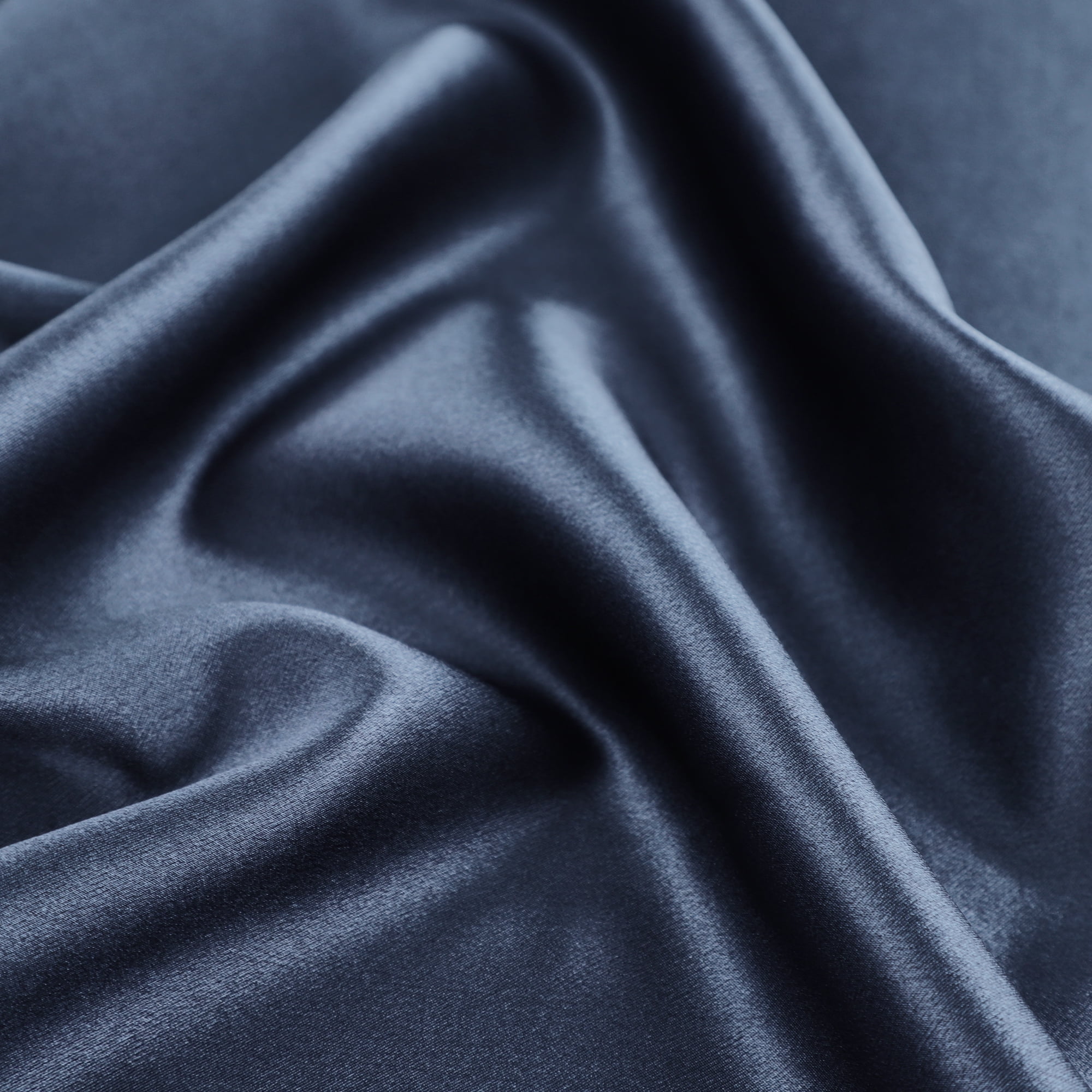 Unique Bargains 100% Luxury Silk Solid Bed Pillowcase, 1 Piece,  Navy Blue