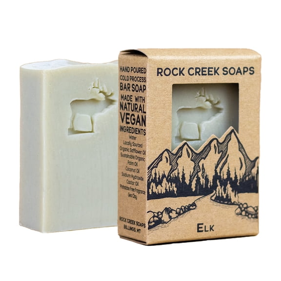 Rock Creek Soaps - Vegan Bar Soap - Elk