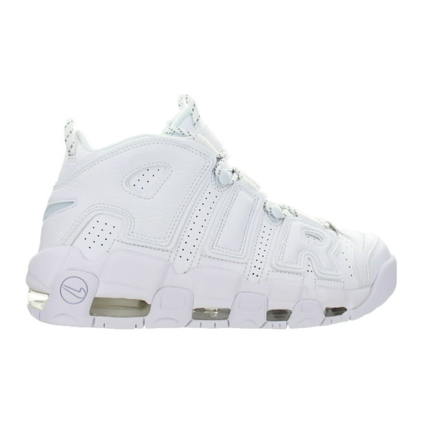 Nike Mens Nike Air More Uptempo 96 Triple White Pippen 100 Walmart Com Walmart Com
