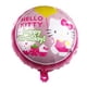 thumbnail image 3 of Hello Kitty lindo animal redondo globos de papel de aluminio globo de dibujos animados decoración linda, 3 of 4