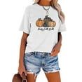 thumbnail image 5 of XCHQRTI Fall Y'all Shirt for Women Vintage Halloween Tshirt Graphic Shirts Funny Retro Short Sleeve Tops, 5 of 8