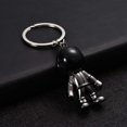 thumbnail image 4 of Astronaut Keychain Pendant Robot Paceman Keyring Space Robot Car Key Holder for Men Women Space Lover Gifts Bag Charm 2pcs, 4 of 8