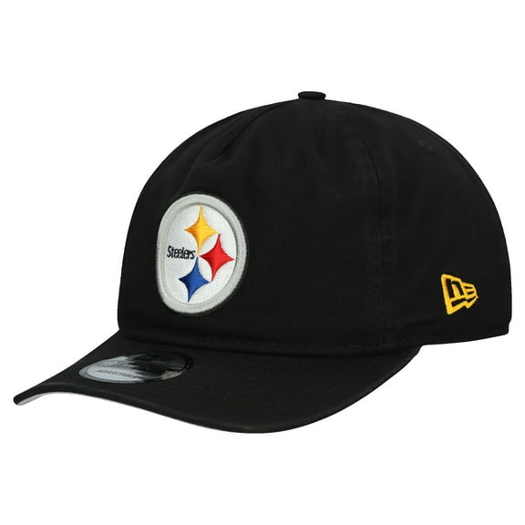 Men's New Era  Black Pittsburgh Steelers Team 19TWENTY Adjustable Hat