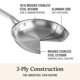 thumbnail image 4 of Batería de cocina Calphalon Turbo Heat Olla de 6 qt, 4 of 5