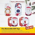 thumbnail image 5 of Gladware Holiday Food Storage Containers With Reversible Gift Tags 5 Count 24Oz, 5 of 6