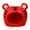 Rouge, variante sur Chapeau d'Accessoires Photo Ajustable Doux Confortable Décoratif Décontracté Coupe-Vent Fantaisie Mignon Couvre-Chef Dessin Animé pour Carnaval Déguisement Fête Enfants Adulte - Jaune