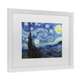 thumbnail image 2 of Trademark Fine Art 'Starry Night' Matted Framed Art by Vincent van Gogh, 2 of 4