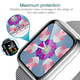 thumbnail image 4 of Paquete de 6 protectores de pantalla compatibles con Apple Watch Series 1/2/3/4/5 (38/40 mm) Película HD antiburbujas de TPU transparente Adepaton 2033850-1, 4 of 9