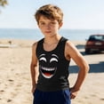 thumbnail image 2 of Auroural Boys Clothes 10-12 Boys Tank Tops Size 10-12 Toddler Kids Boys and Fashion Cute Gradient Print Soft Sleeveless Bottom Camisole, 2 of 6