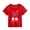 Red, variant on Zshosam Girls T Shirts Infant Toddler Girl Short Sleeve Shirt Basic Baby Tees Blouses Tops Ruffled T Shirts Size 9T 10T,(Grey 9-10 Years)