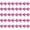 Big pink cross, variant on 20 Pairs Disposable Nipple Covers Fish Scales Pasties Breast Petals for Women