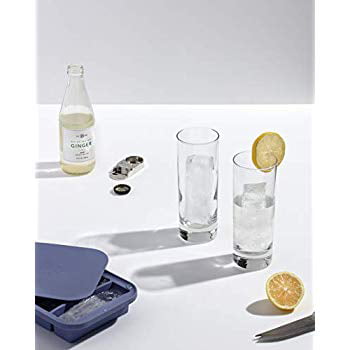 Peak Blue Dishwasher Safe BPA Free Set of 2 W&P WP-ICE-WB-BL1-2 Peak Ice Works Silicone Water Bottle Ice Tray 