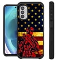 thumbnail image 1 of Compatible with Motorola Moto G Stylus 5G (2022) Hybrid Fusion Guard Phone Case Cover (US Soldier Flag), 1 of 1