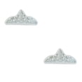 thumbnail image 4 of Inteprter Tiaras Fondant Molde Reutilizable Lavable Resistente al calor Pastel de cocina Chocolate Galleta Pastelería Molde Herramienta de 2piezas, 4 of 6