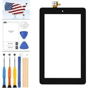 7" for Amazon Kindle Fire 7 5th Generation SV98LN Screen Replacement Touch Digitizer Glass Panel with Repair Tools