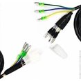 thumbnail image 2 of 1 Piece 60 cm EBike 9Pin Motor Convert Extension Cable Waterproof Connector for Bafang Front Wheel Rear Wheel Hub Motors, 2 of 5